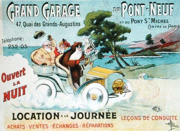 Affiche publicitaire 