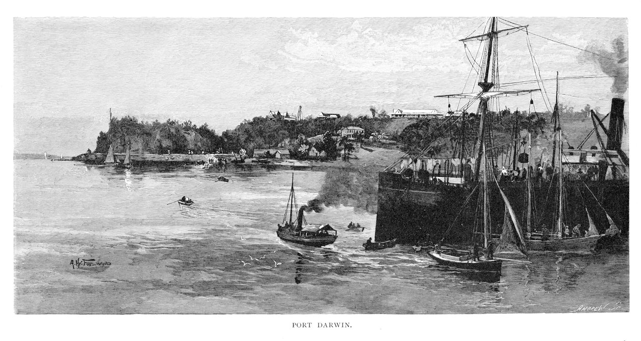 Port Darwin, 1886 - Albert Henry Fullwood