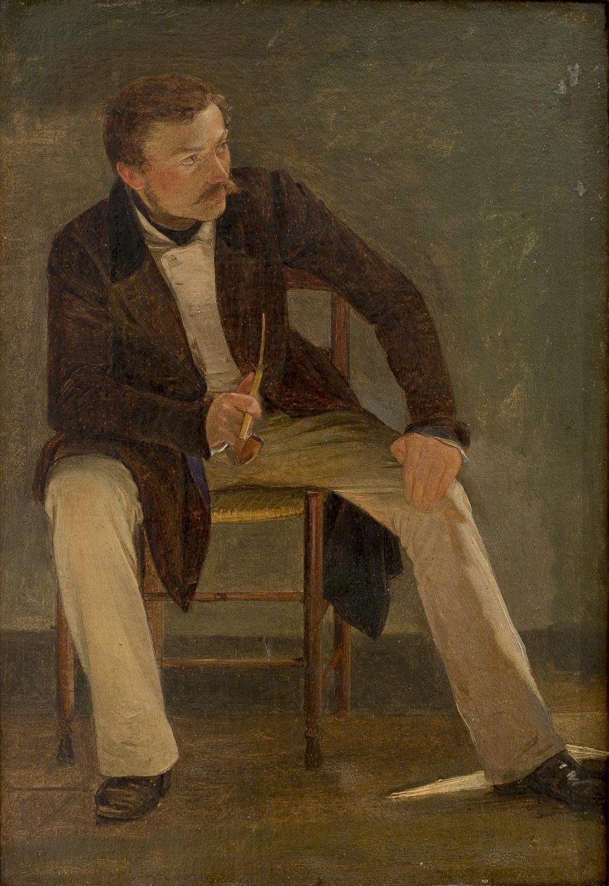 Le peintre Constantin Hansen - Albert Küchler