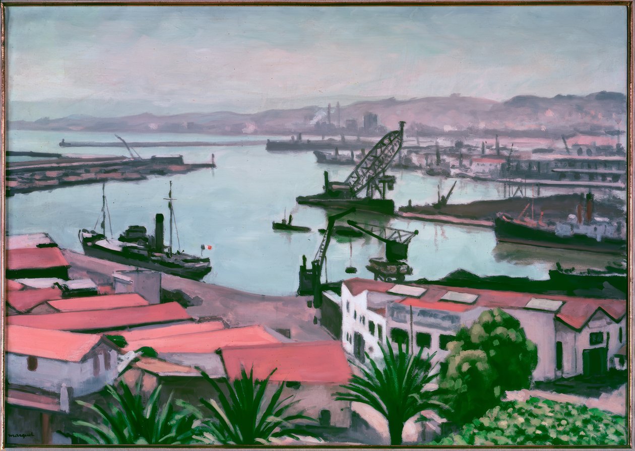 Alger, les toits rouges - Albert Marquet