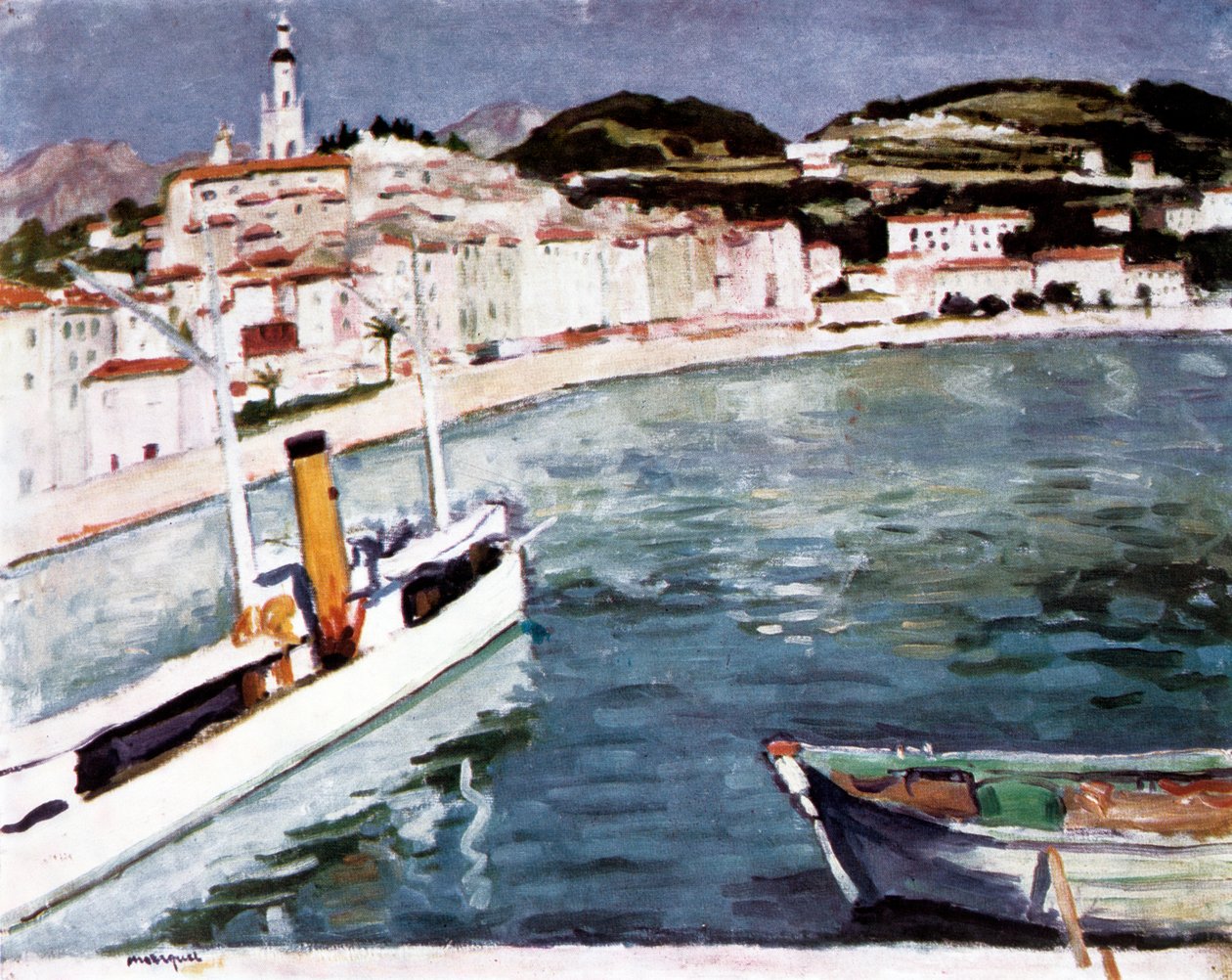 Port de Menton, 1905 - Albert Marquet