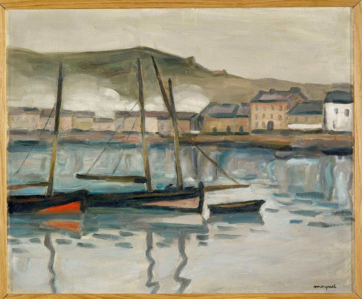Le port de Fécamp - Albert Marquet
