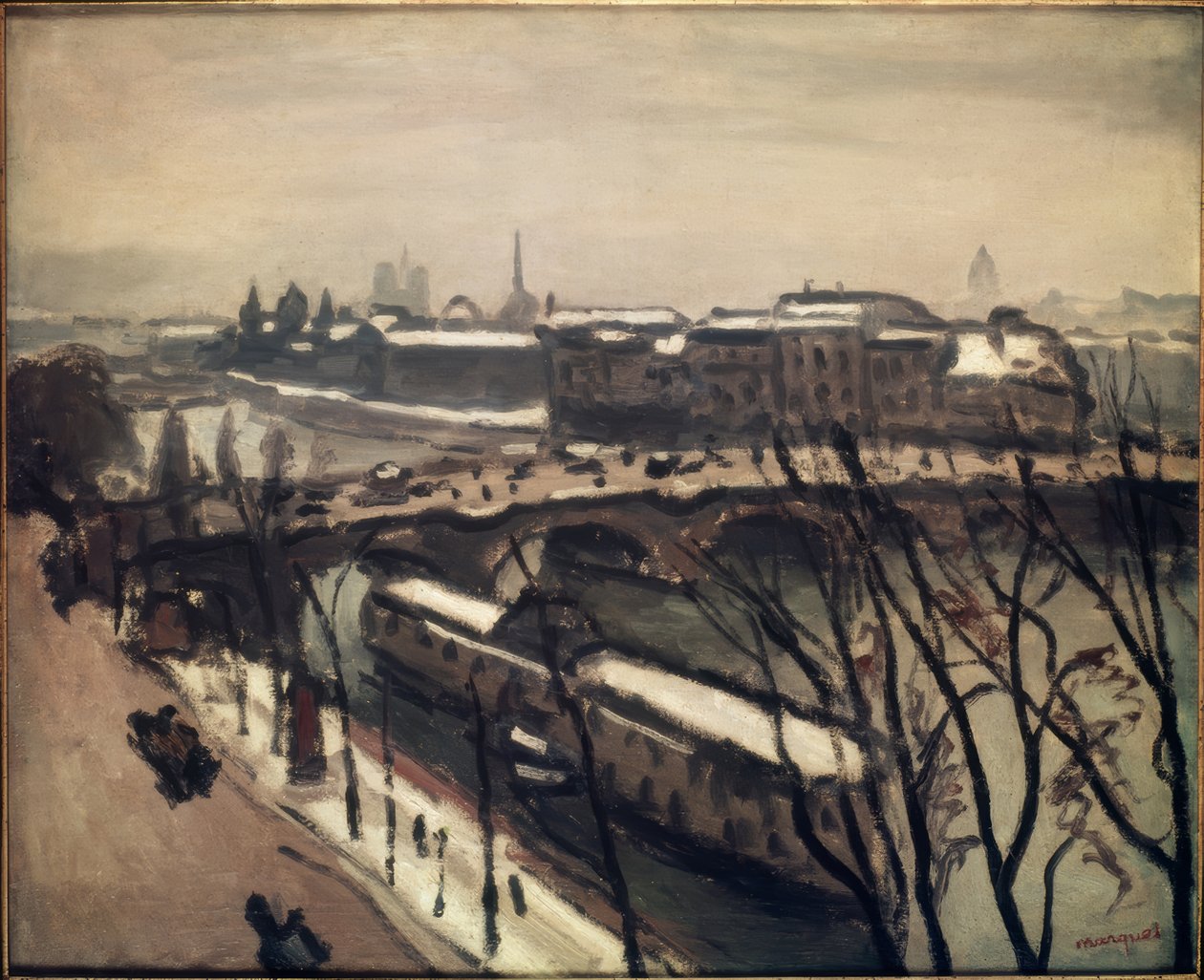 Les quais de la Seine - Albert Marquet