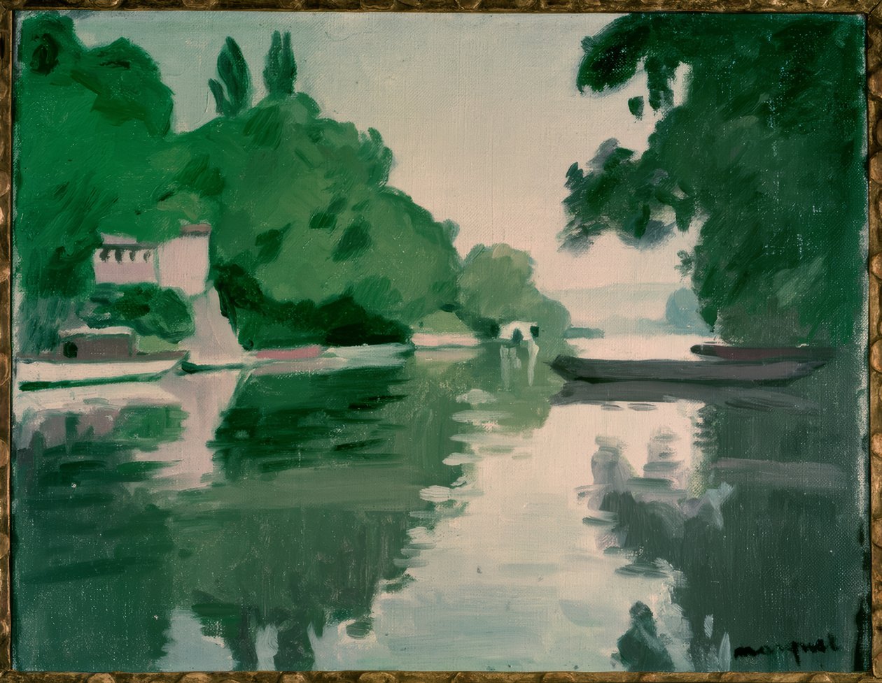 Paysage à Chenevières - Albert Marquet