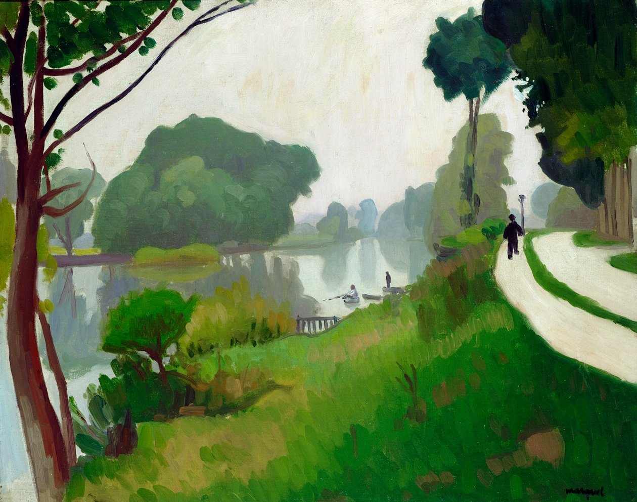 La Marne à Varenne-Saint-Hilaire - Albert Marquet