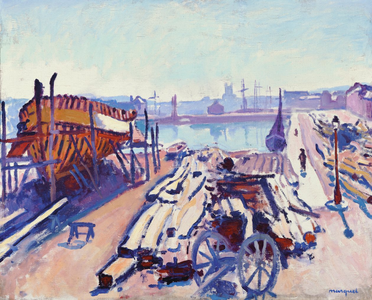 Le Port de Fécamp - Albert Marquet