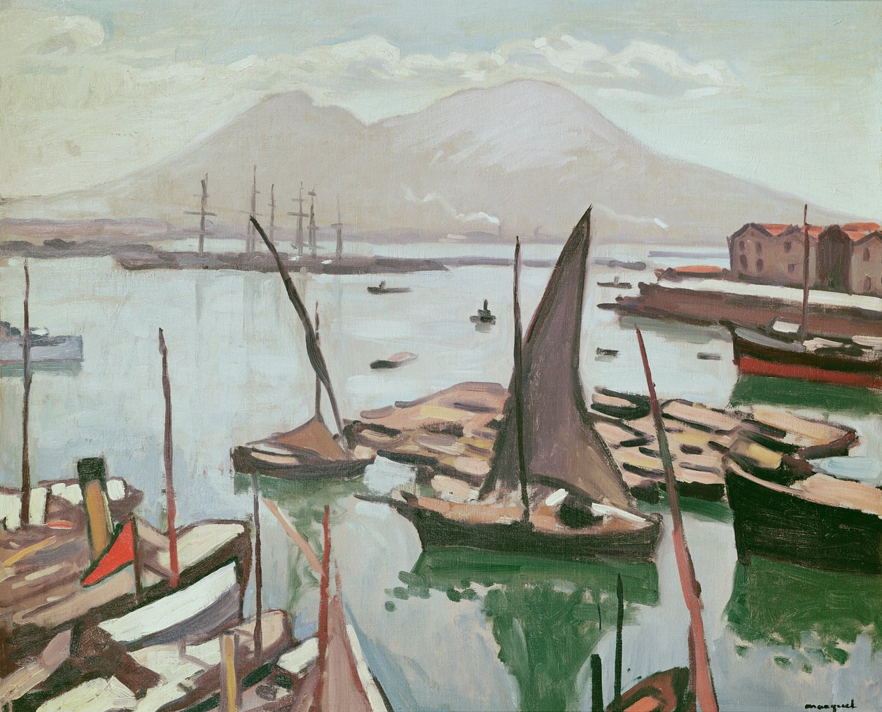 Le Port de Naples - Albert Marquet