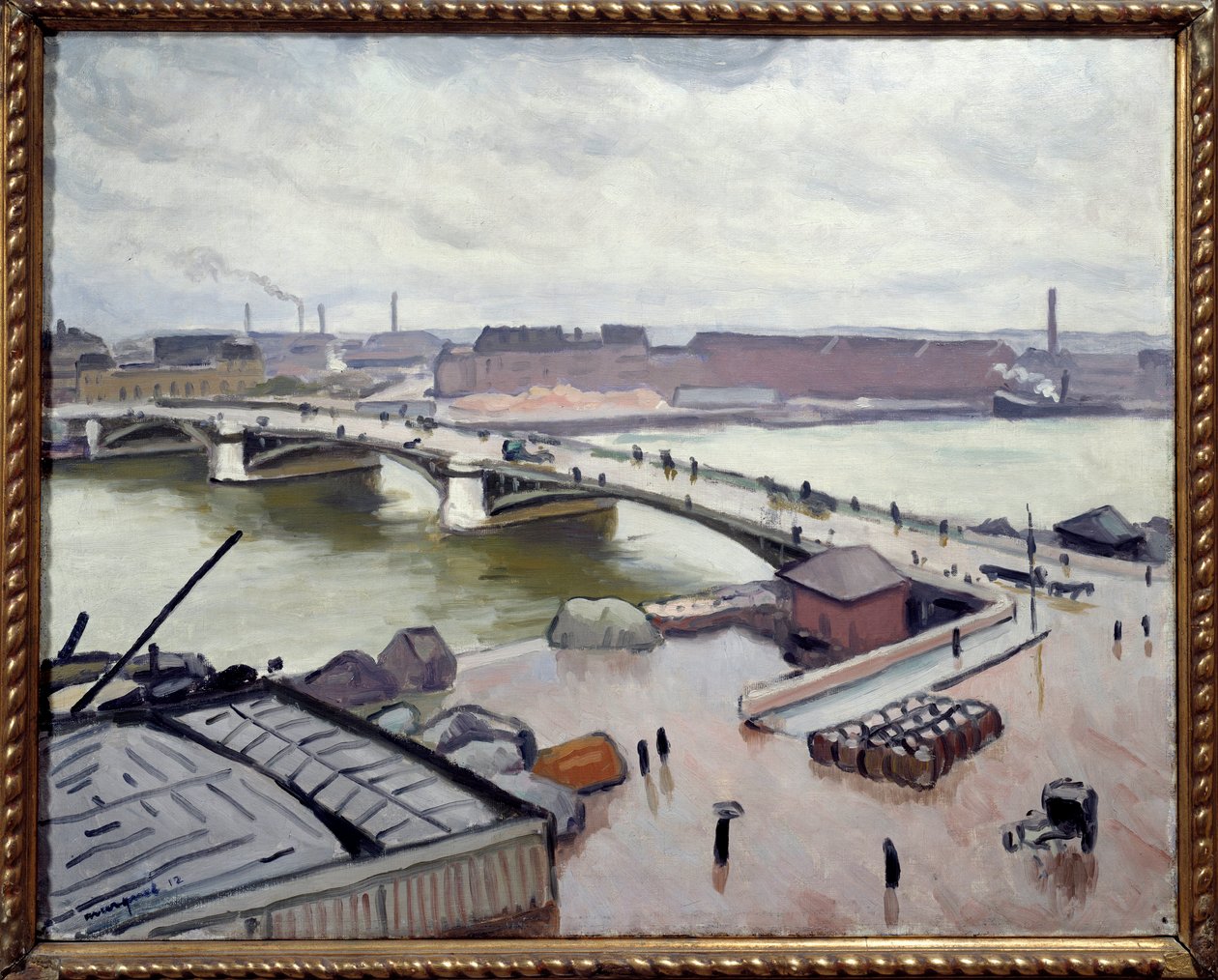 Le Port de Rouen - Albert Marquet