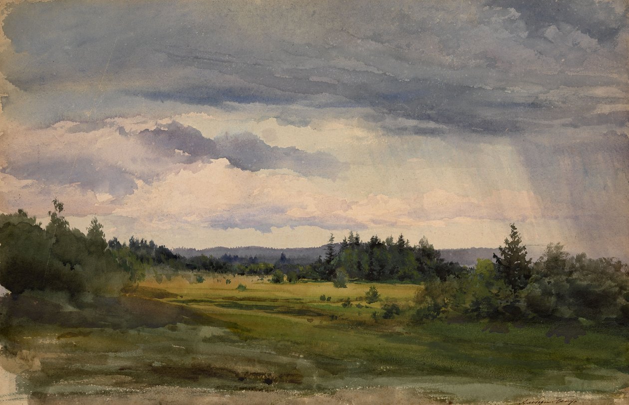 Paysage - Albert Nikolaevich Benois