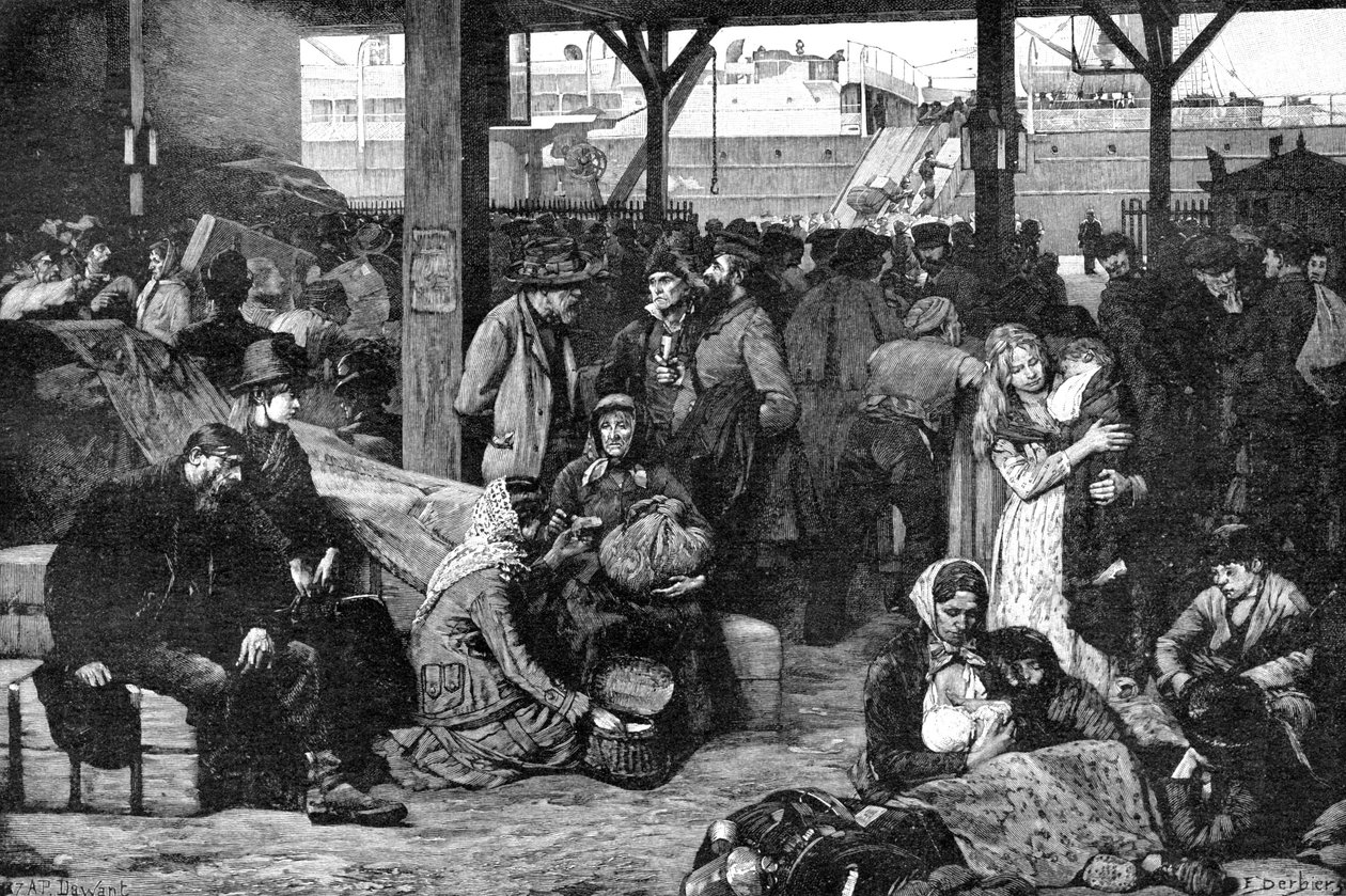 Émigration vers les États-Unis - Albert Pierre Dawant
