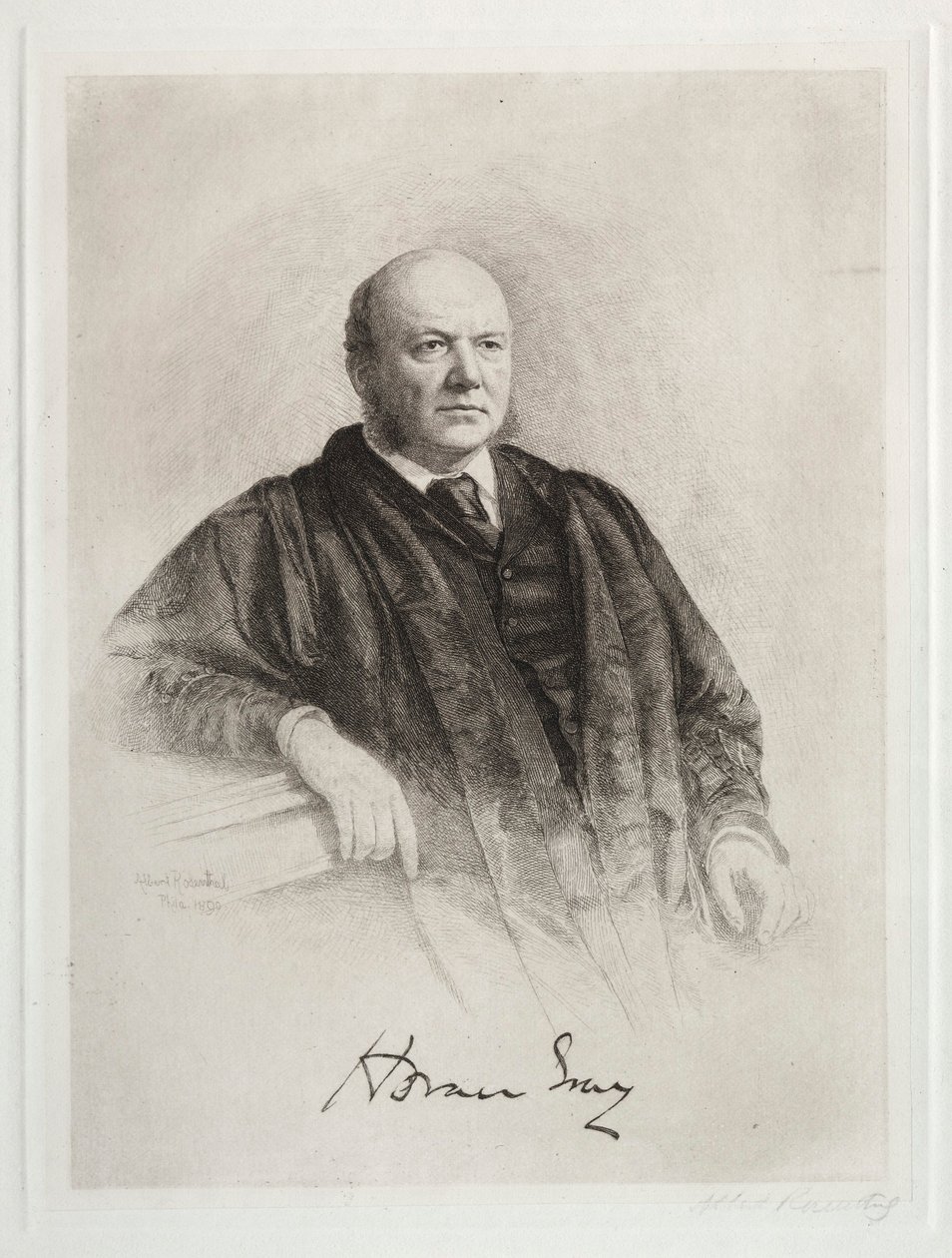 Horace Gray, 1890 - Albert Rosenthal
