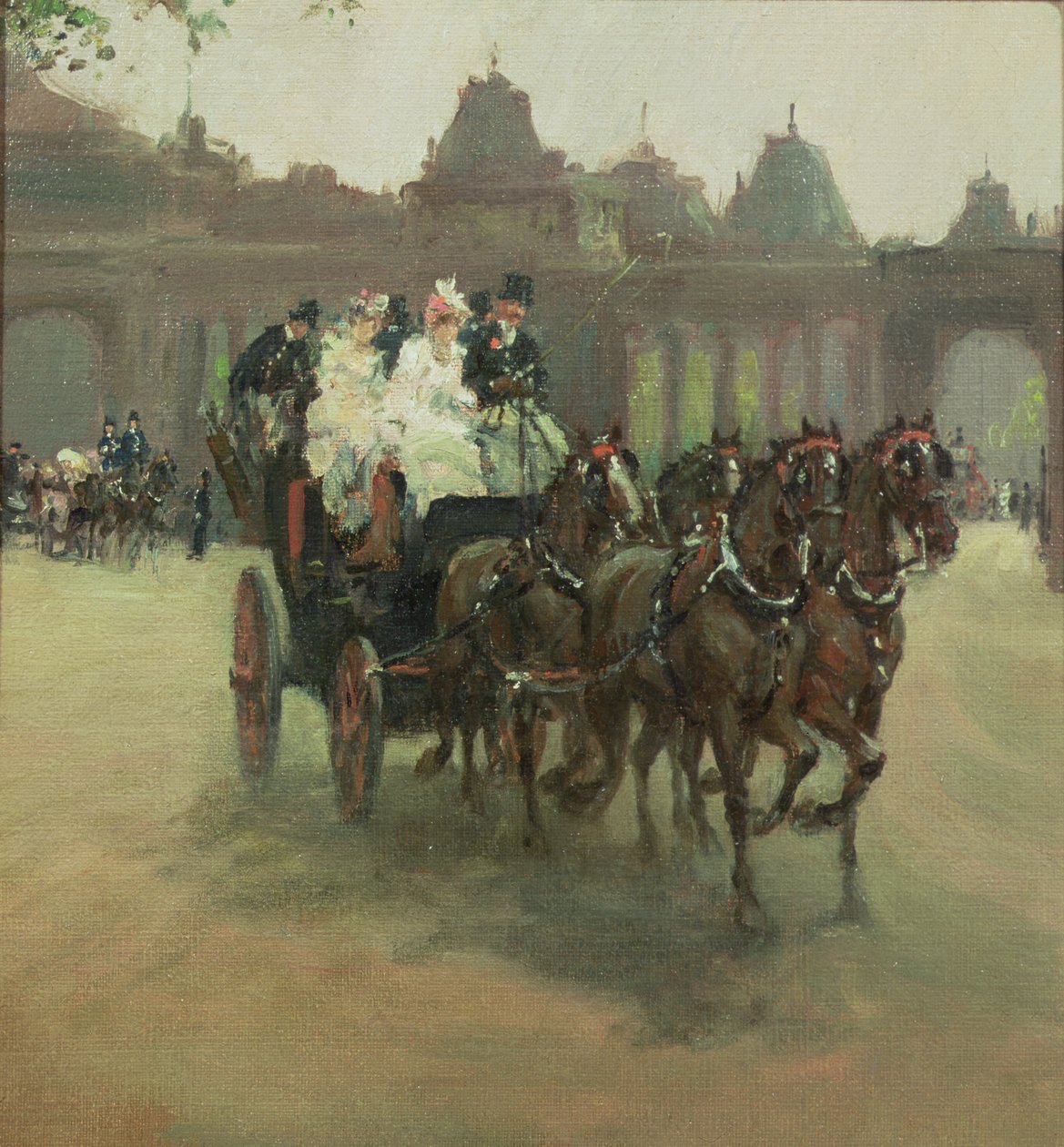 Carrosses à Hyde Park - Albert Snr. Ludovici