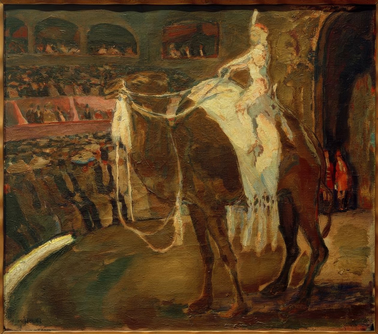Cavalière sur un chameau - Albert Weisgerber