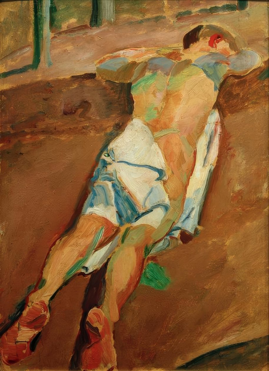 Nu masculin couché - Albert Weisgerber
