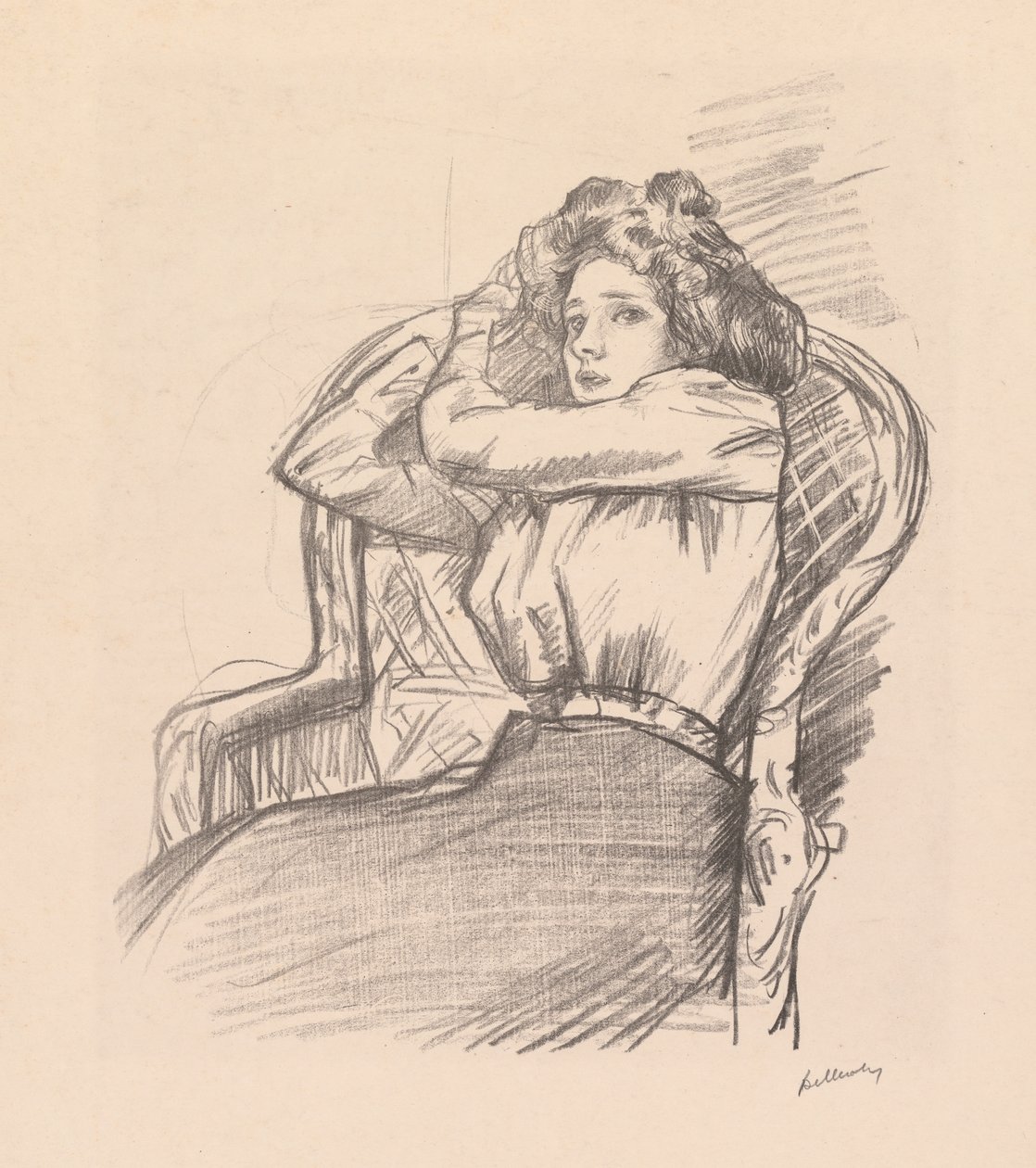 Sans titre ("Babette") - Albert de Belleroche