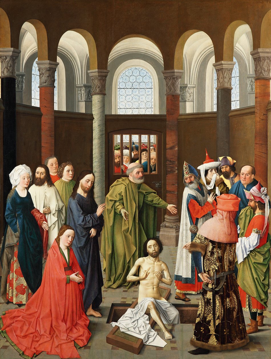 La résurrection de Lazare - Albert van Ouwater