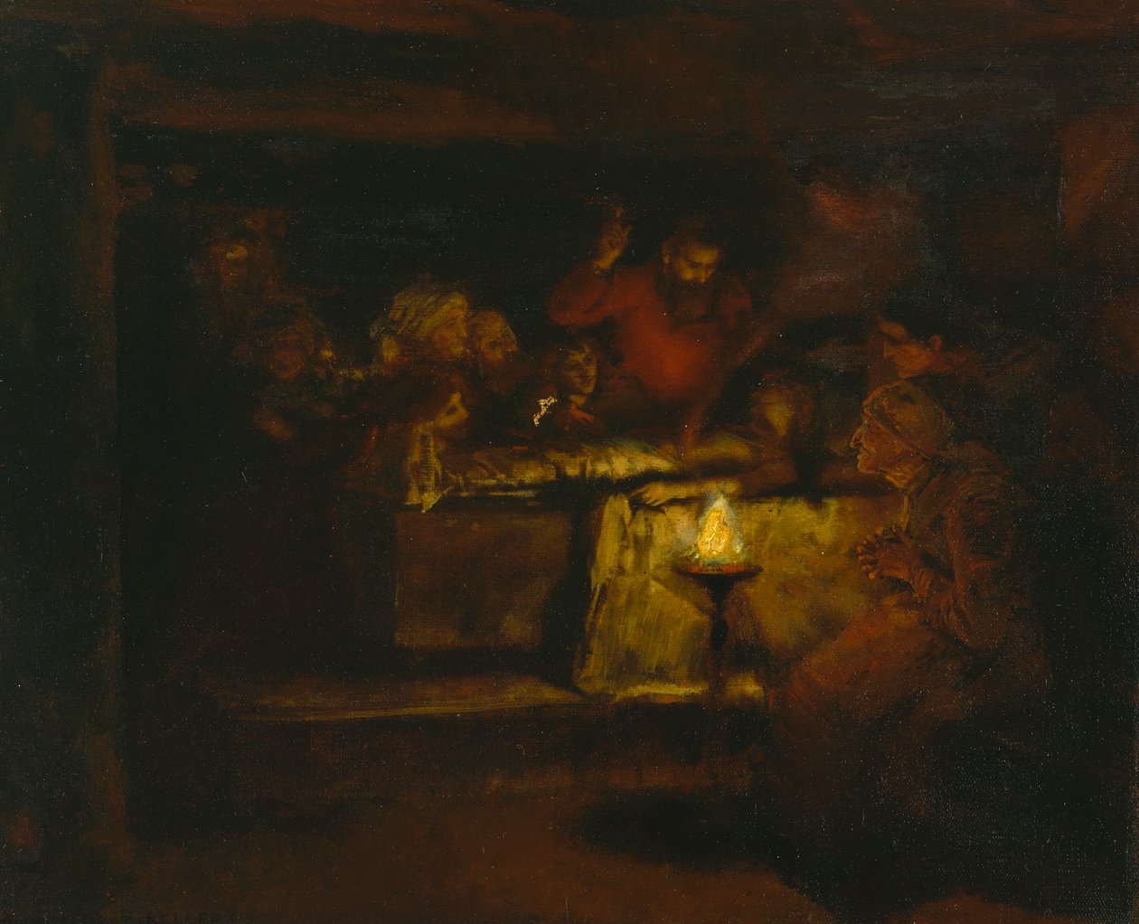 La résurrection de la fille de Jaïre - Albert von Keller