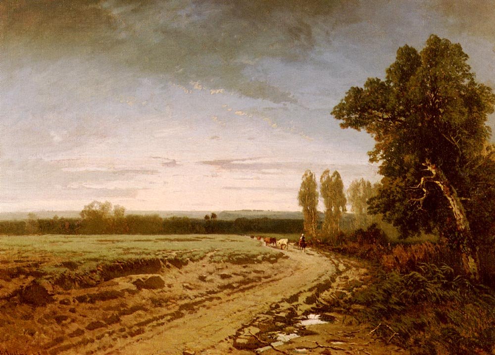 Aller au pâturage tôt le matin - Alberto Pasini