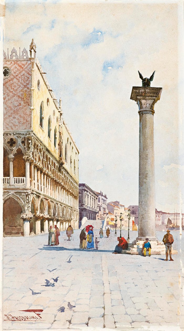 Vue sur le Palais des Doges - Alberto Prosdocimi