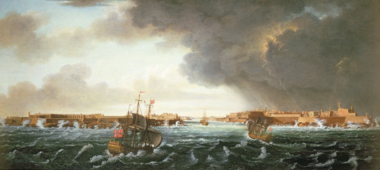 Vue de Valetta, Malte - Alberto Pullicino