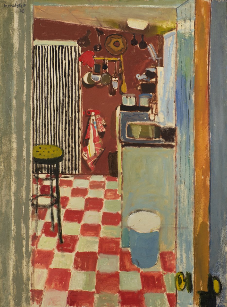 Le rideau rayé - Alberto Morrocco