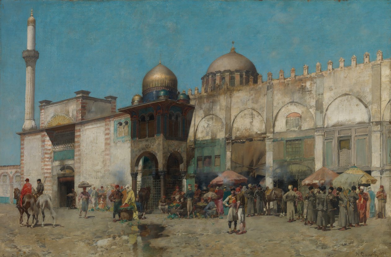 Une mosquée, 1886 - Alberto Pasini