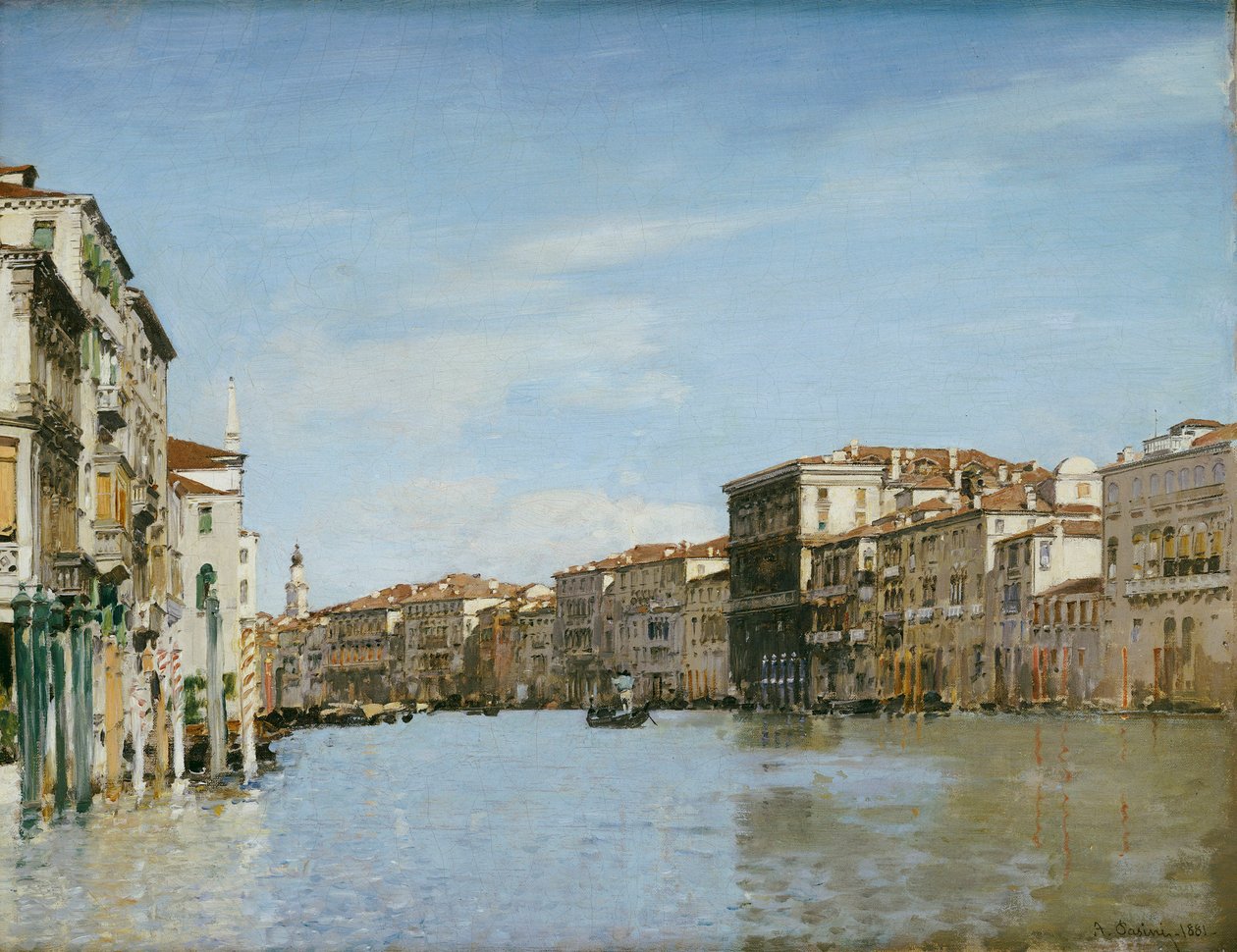 Le Grand Canal, Venise - Alberto Pasini