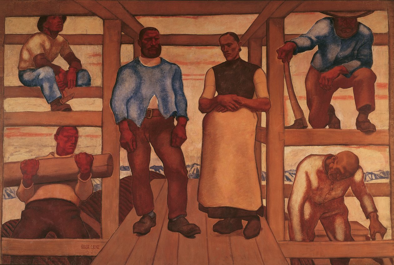 La vie - Albin Egger Lienz