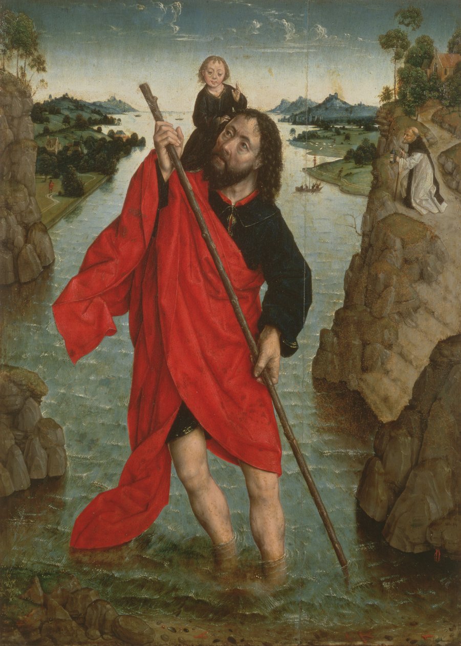 Saint Christophe - Albrecht Bouts