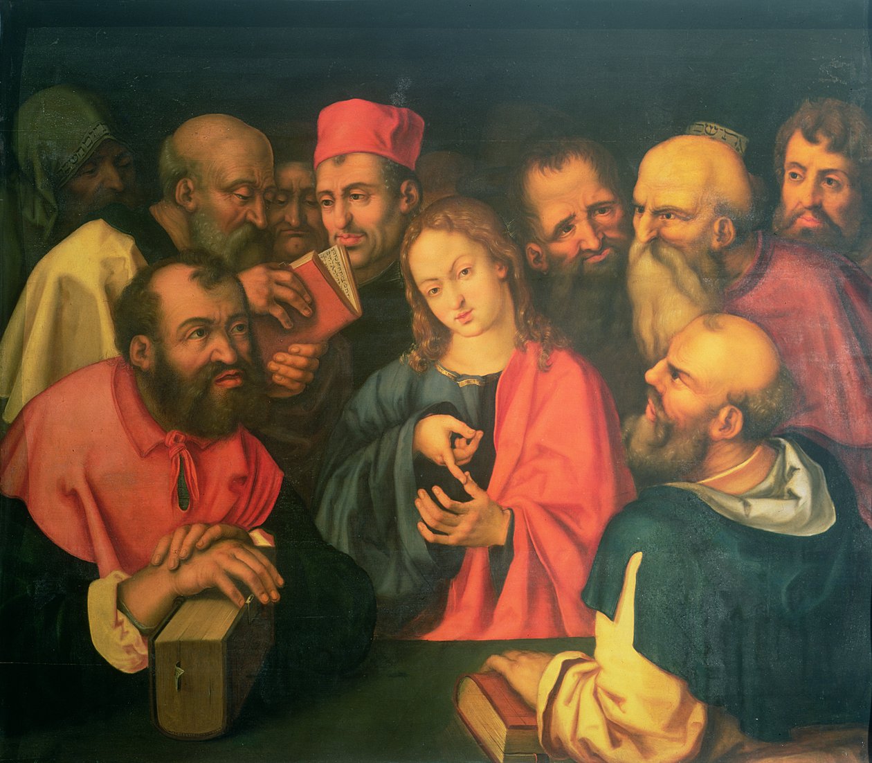 Le Christ, âgé de douze ans, parmi les scribes, XVIe ou XVIIe siècle - Albrecht Dürer