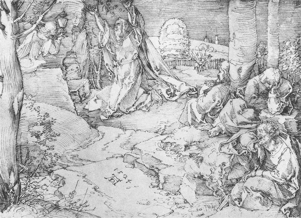Christ au Mont des Oliviers - Albrecht Dürer