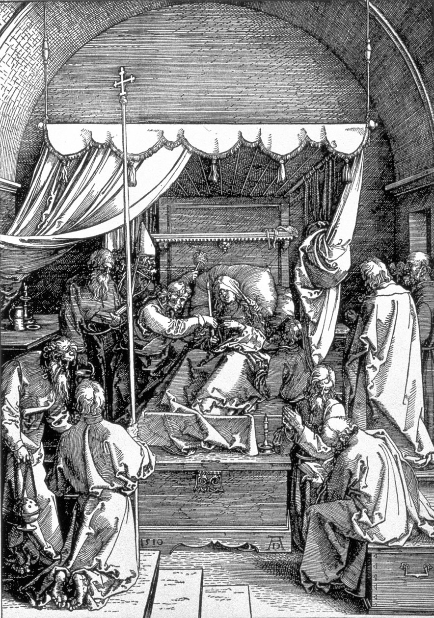 La Mort de la Vierge de la série 