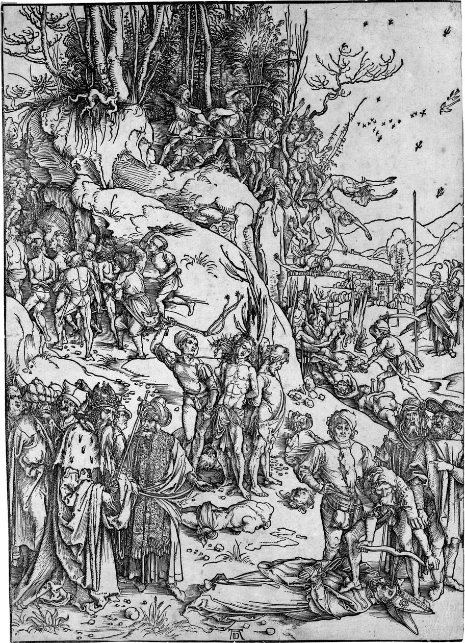 Le Martyre des dix mille - Albrecht Dürer