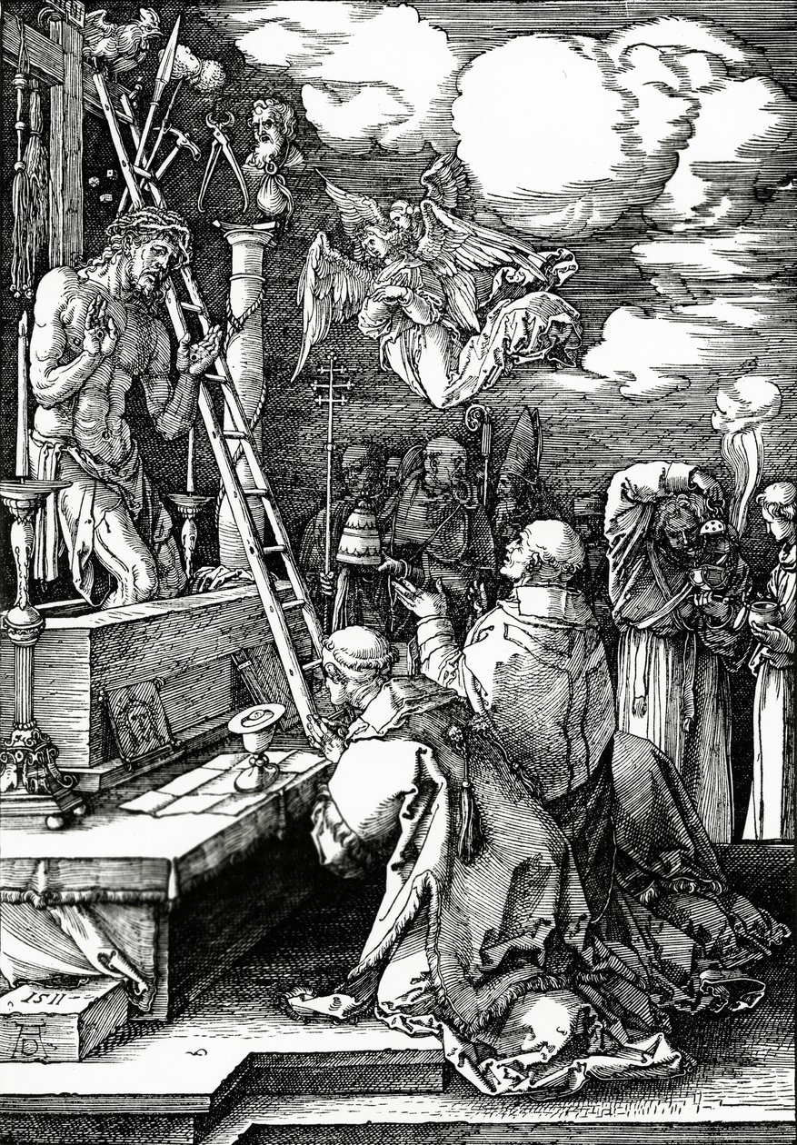 La Messe de Saint Grégoire, 1511 - Albrecht Dürer