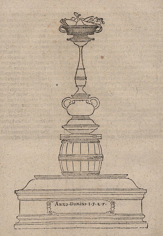 Tombeau orné pour un ivrogne - Albrecht Dürer