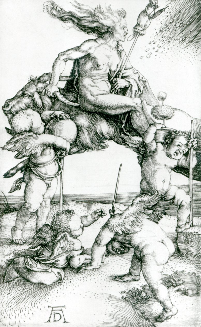 Sorcière - Albrecht Dürer
