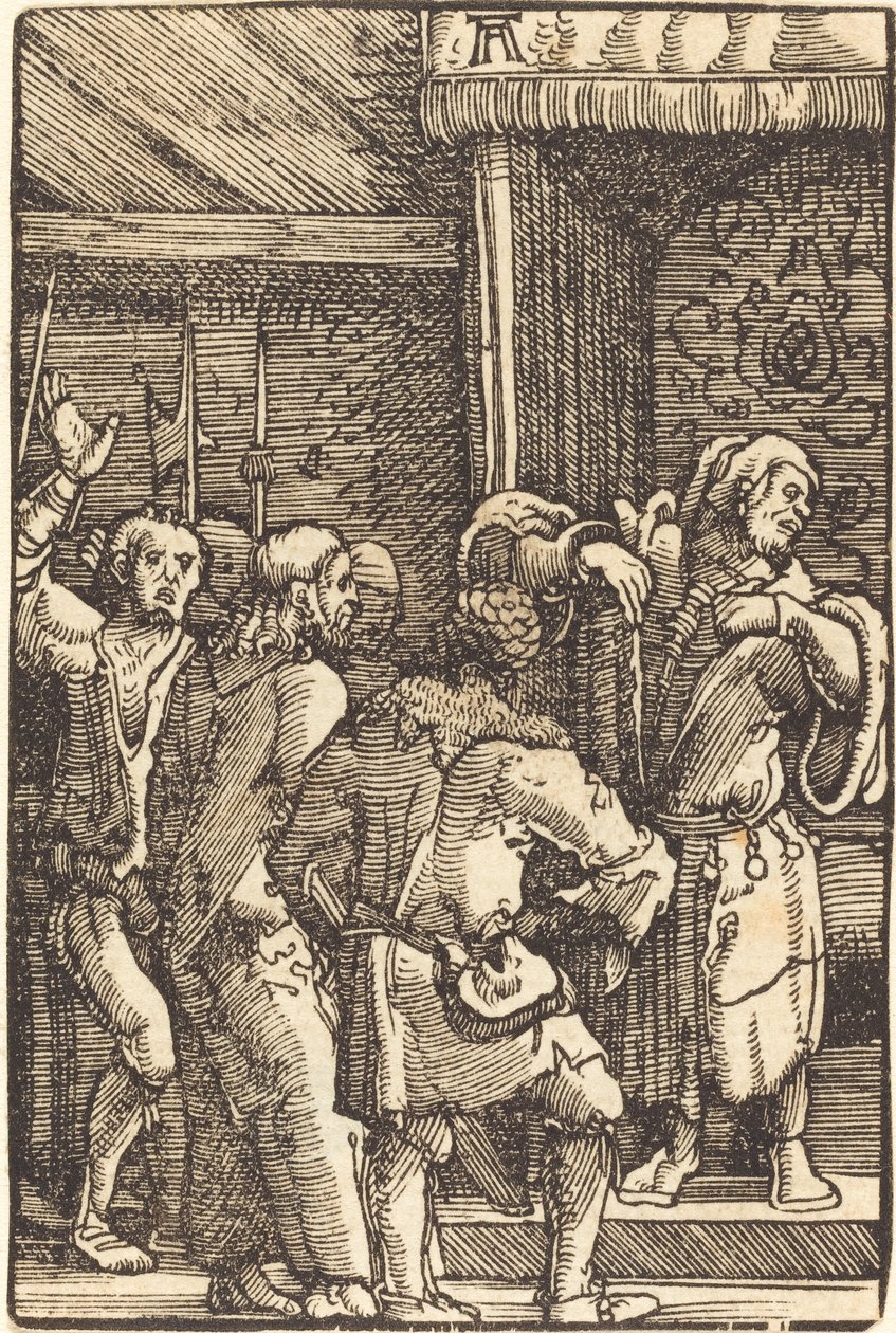 Christ devant Caïphe - Albrecht Altdorfer