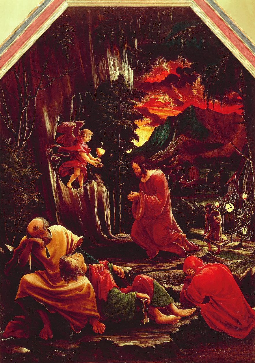 Christ au Mont des Oliviers - Albrecht Altdorfer