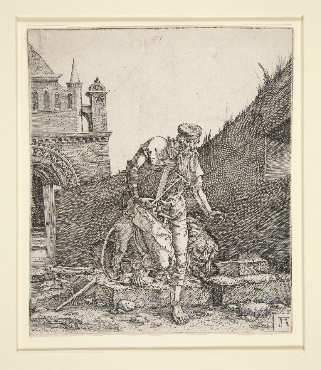 Saint Jérôme près d