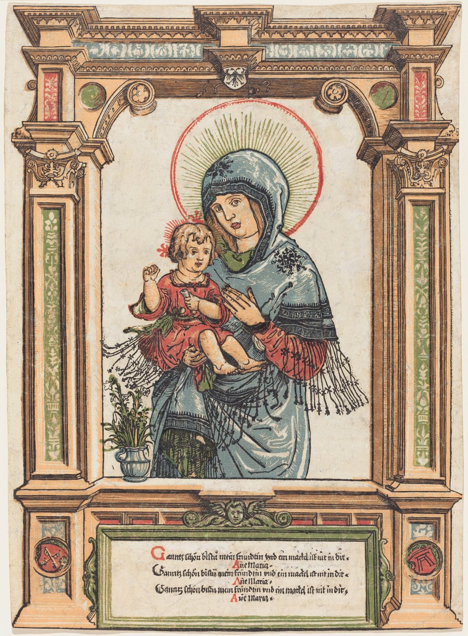 La belle Vierge de Ratisbonne - Albrecht Altdorfer
