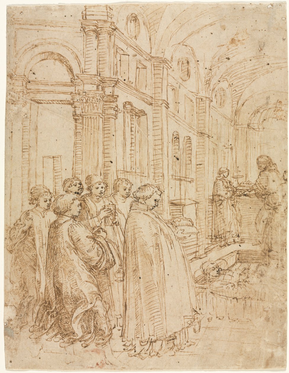 Les Funérailles de Saint Étienne - Albrecht Altdorfer