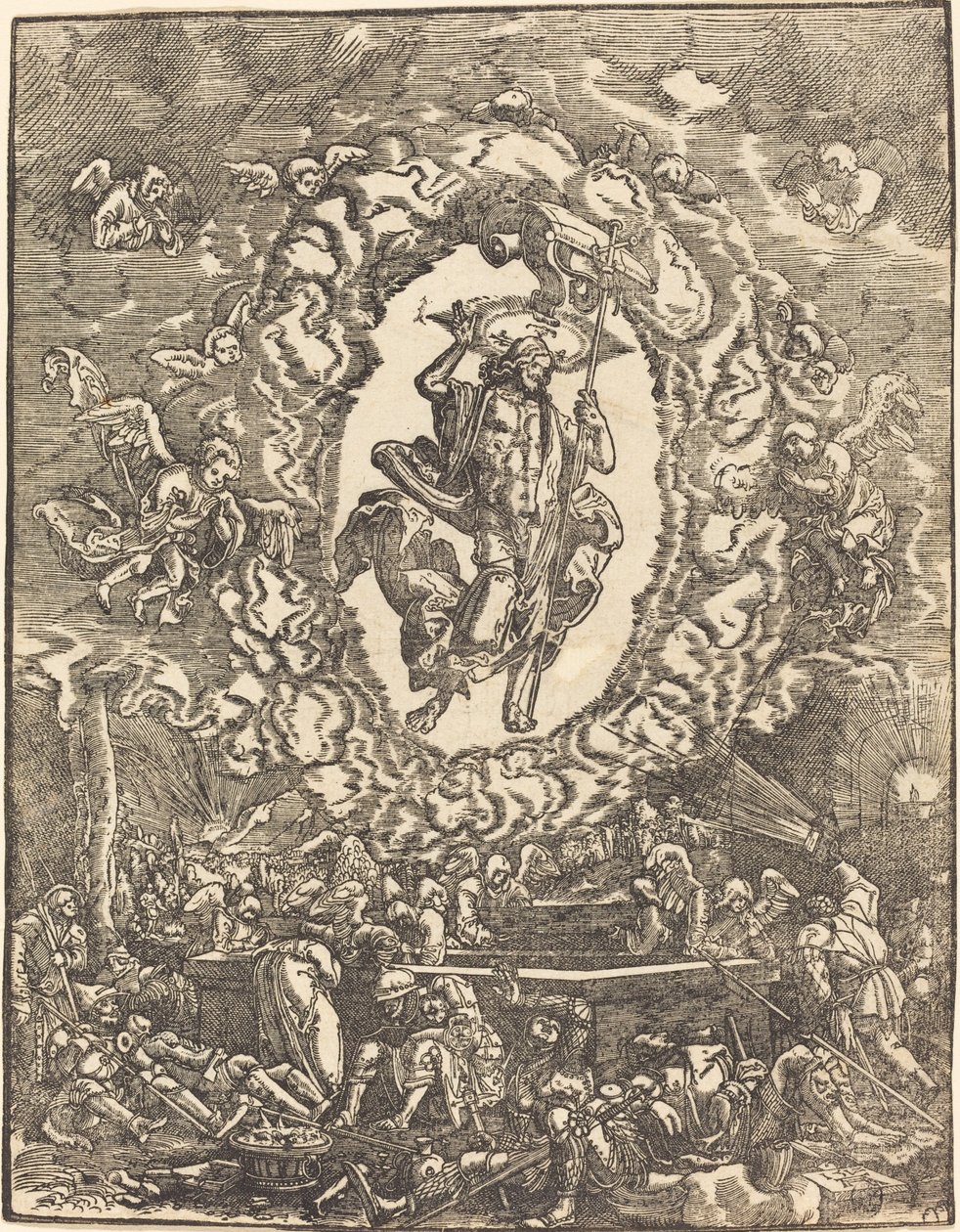 La Résurrection - Albrecht Altdorfer