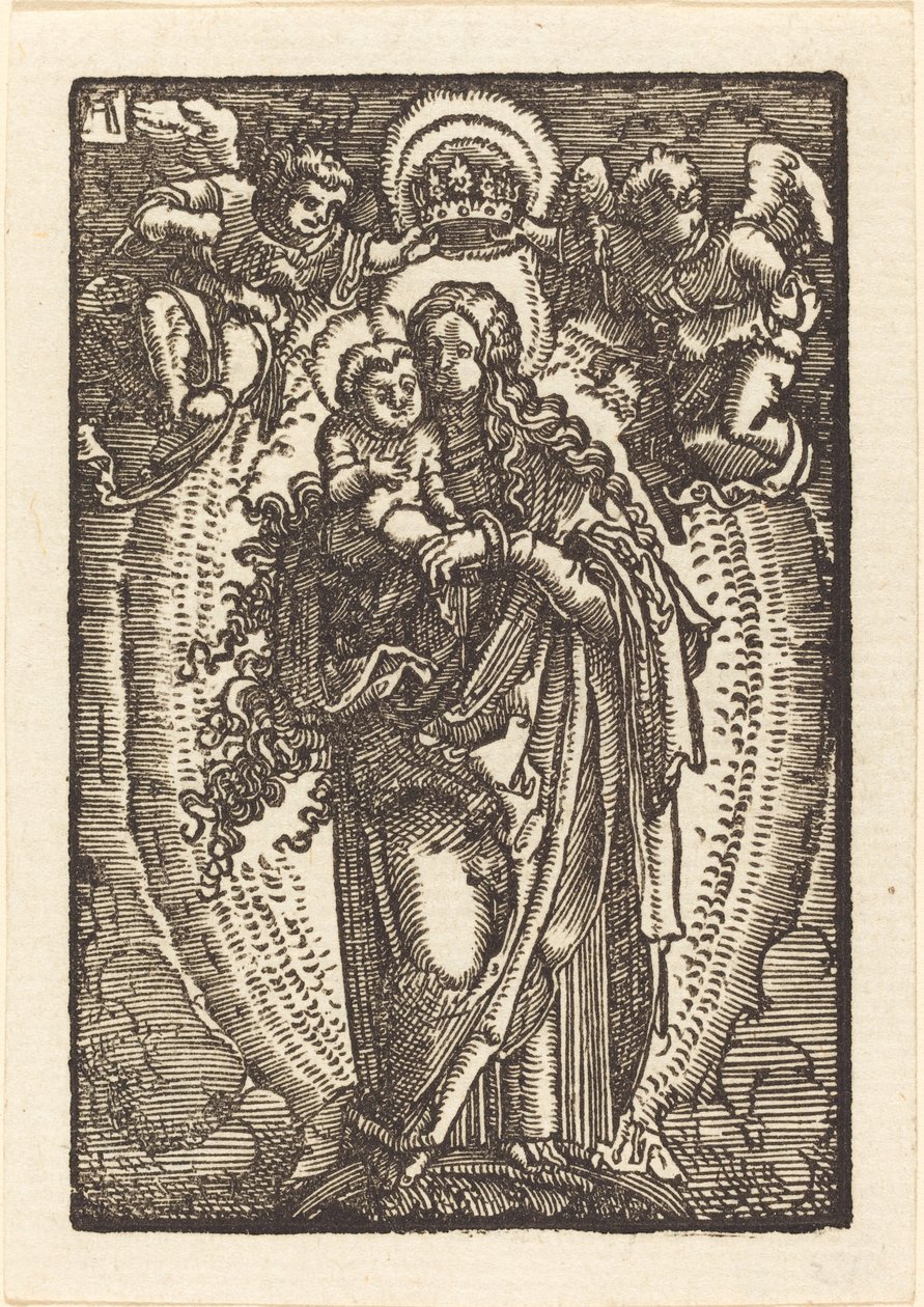 La Vierge en Reine du Ciel - Albrecht Altdorfer