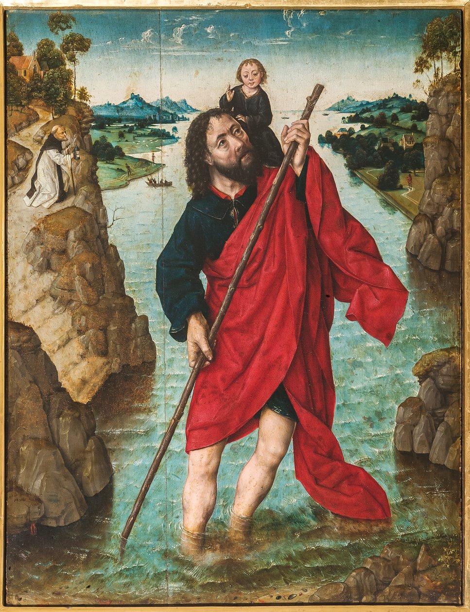 Saint Christophe - Albrecht Bouts
