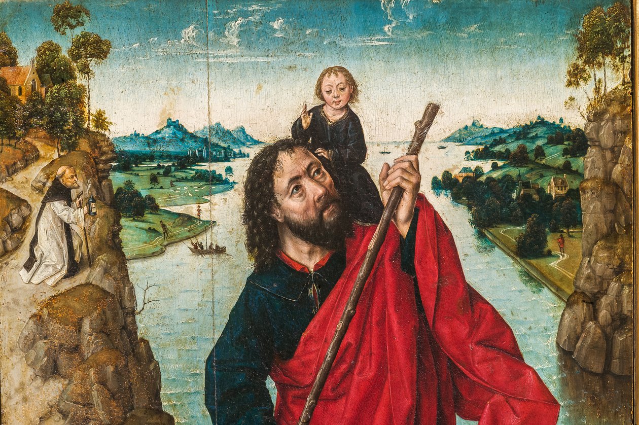 Saint Christophe (détail) - Albrecht Bouts