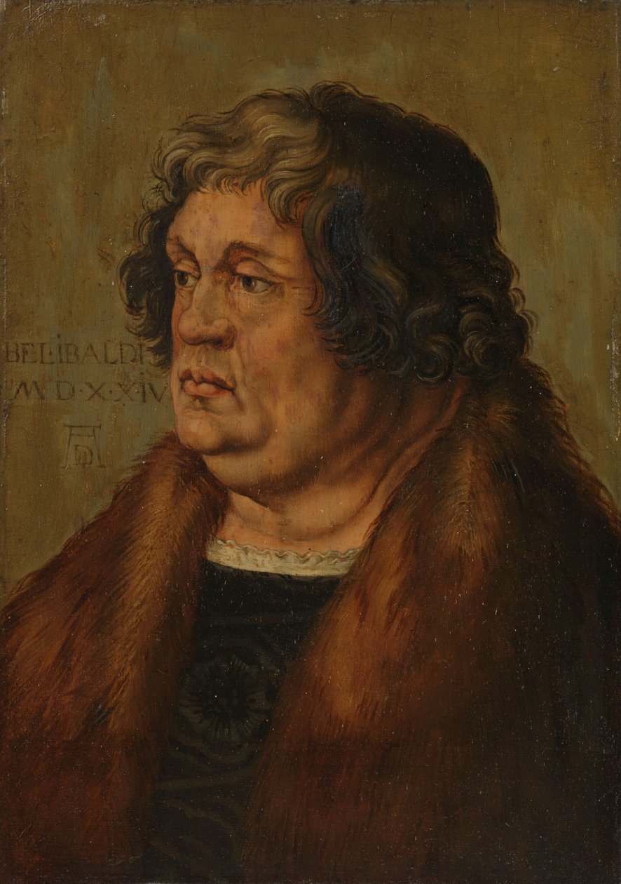 Willibald Pirkheimer (1470-1530) - Albrecht Dürer (copy after)