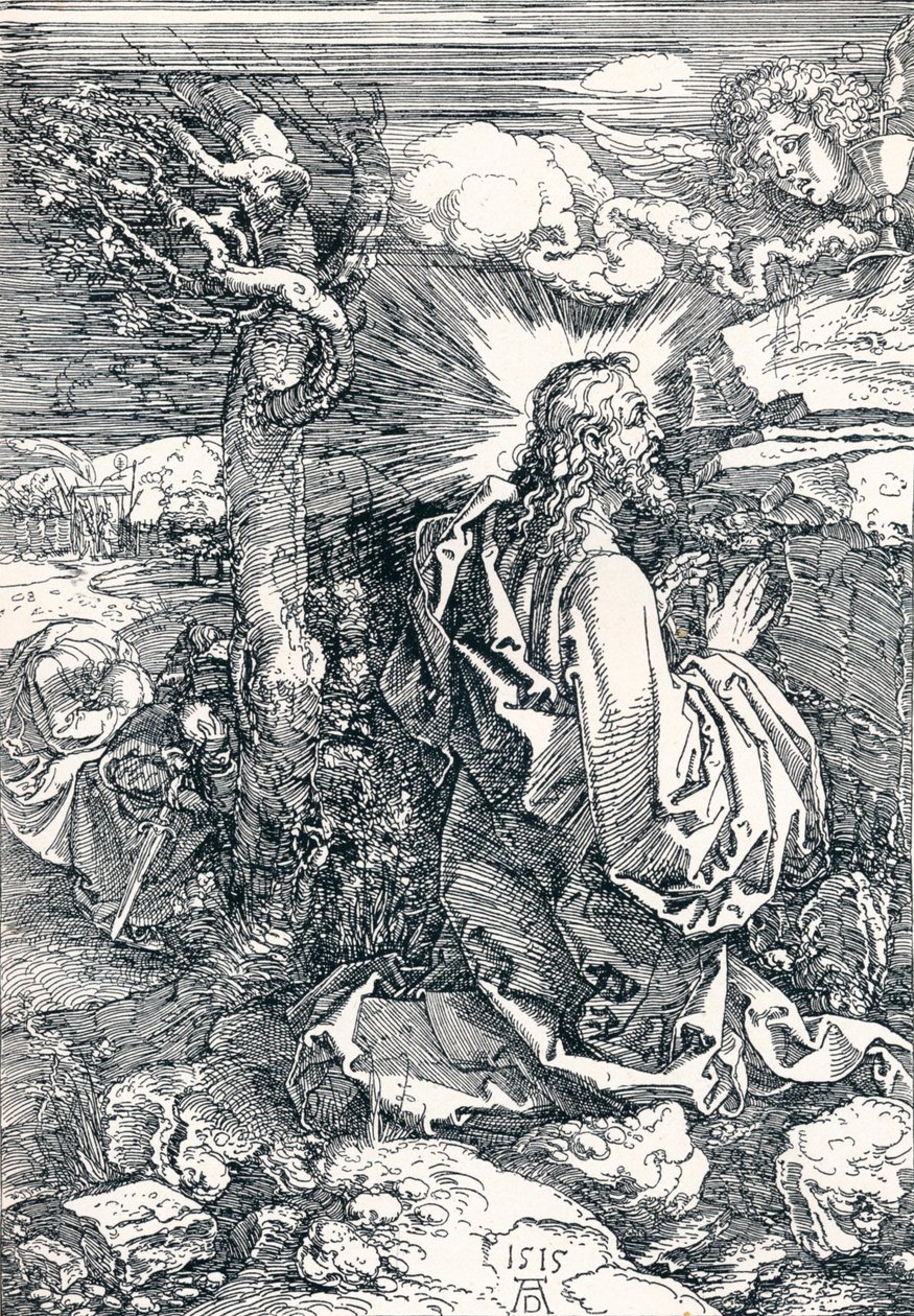 Agonie dans le jardin, 1515, 1906 - Albrecht Dürer