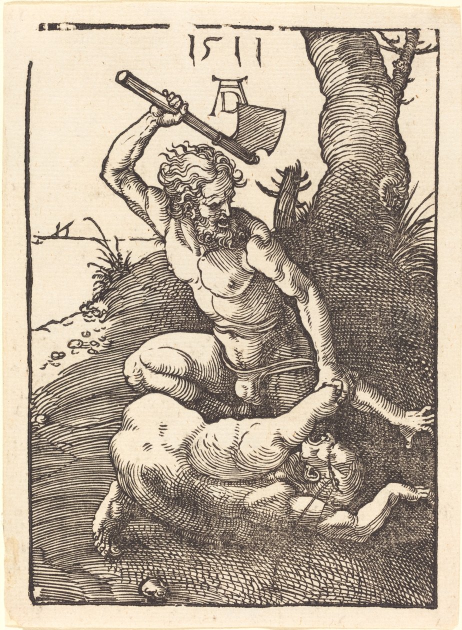 Caïn tuant Abel - Albrecht Dürer