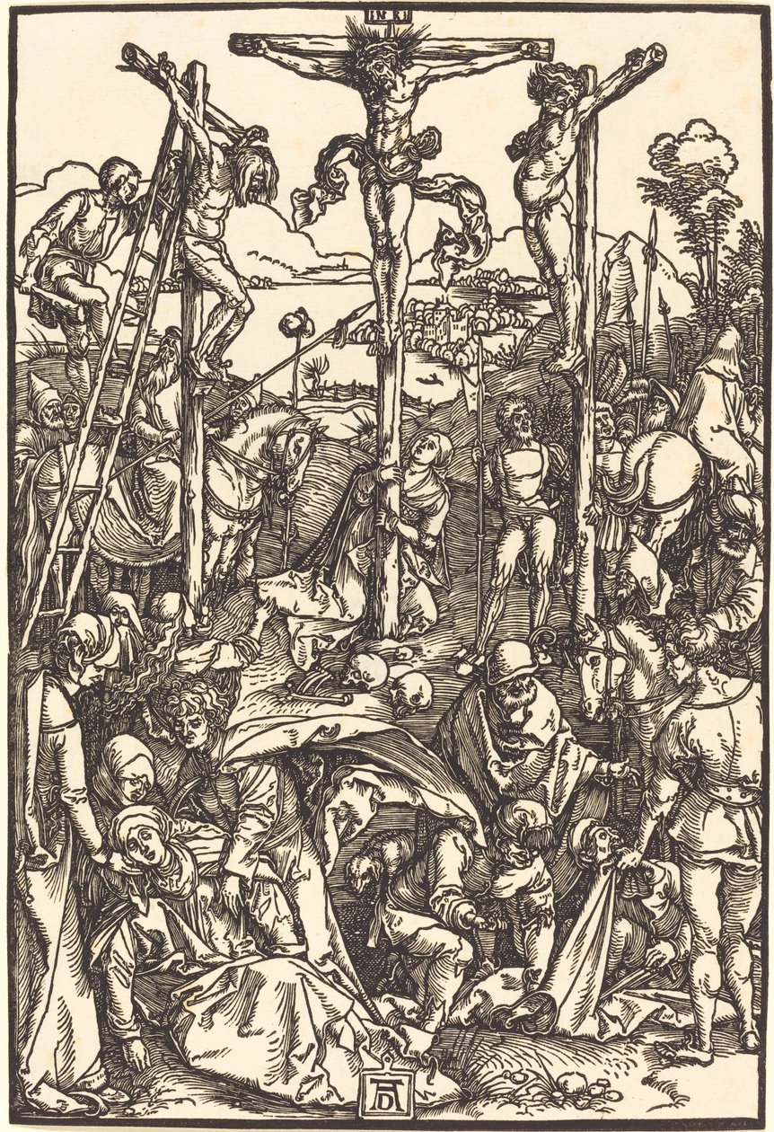 Calvaire avec les trois croix - Albrecht Dürer