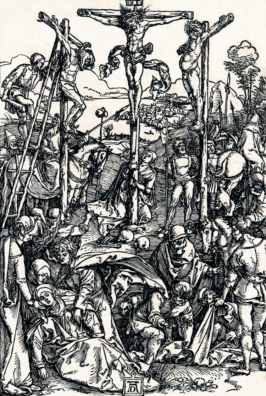 Calvaire avec les trois croix, 1504 - Albrecht Dürer